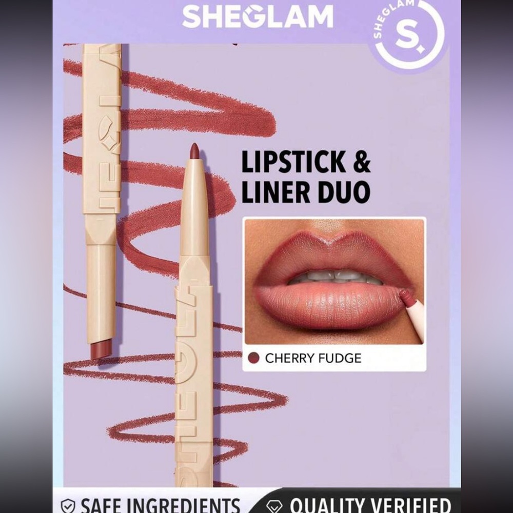 Lip liner & lipstick